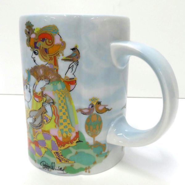 キリン ビアマグコレクション KIRIN BEER MUG COLLECTION ローゼンタール 1984年 コメディデルアルテ_画像4