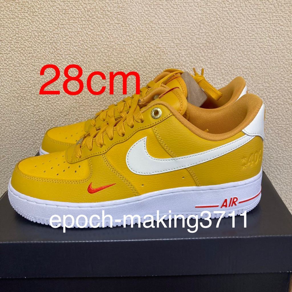 人気の Anniversary 40th WHITE YELLOW SE '07 LOW 1 FORCE AIR WMNS