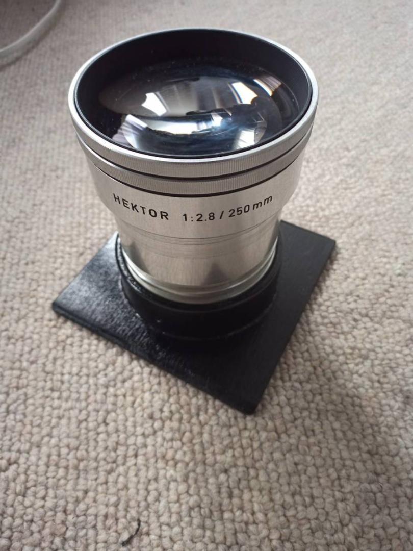Leitz Hektor 250mm F2.8 ヘクトールレンズボード付き カメラ Leitz Hektor 250mm F2.8 ヘクトールレンズボード付き カメラ