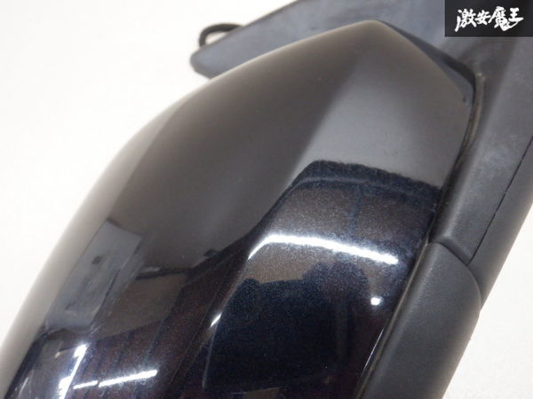  Volvo original CBA-MB4204S V50 2.0 2010 year winker door mirror side mirror electric storage 8 pin right driver`s seat black shelves 2I4