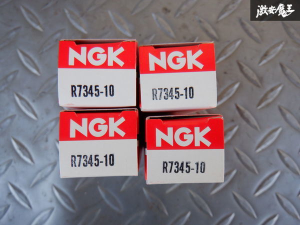  unused stock have NGK Racing Plug spark-plug R7345-10 4ps.@ immediate payment 