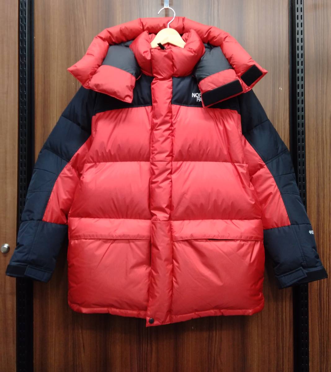 【お値下げしました】 THE NORTH FACE / ザ・ノースフェイス ダウンジャケット ND92031 タグ付き HIM DOWN PARKA JKT レッド M