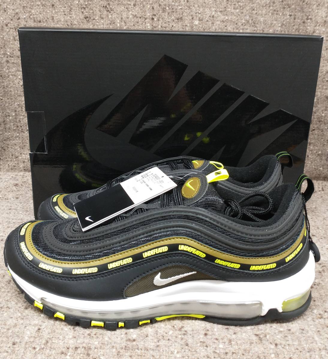 安い好評】 NIKE - NIKE AIR MAX 97 / UNDFTD BLACK新品未使用26センチ