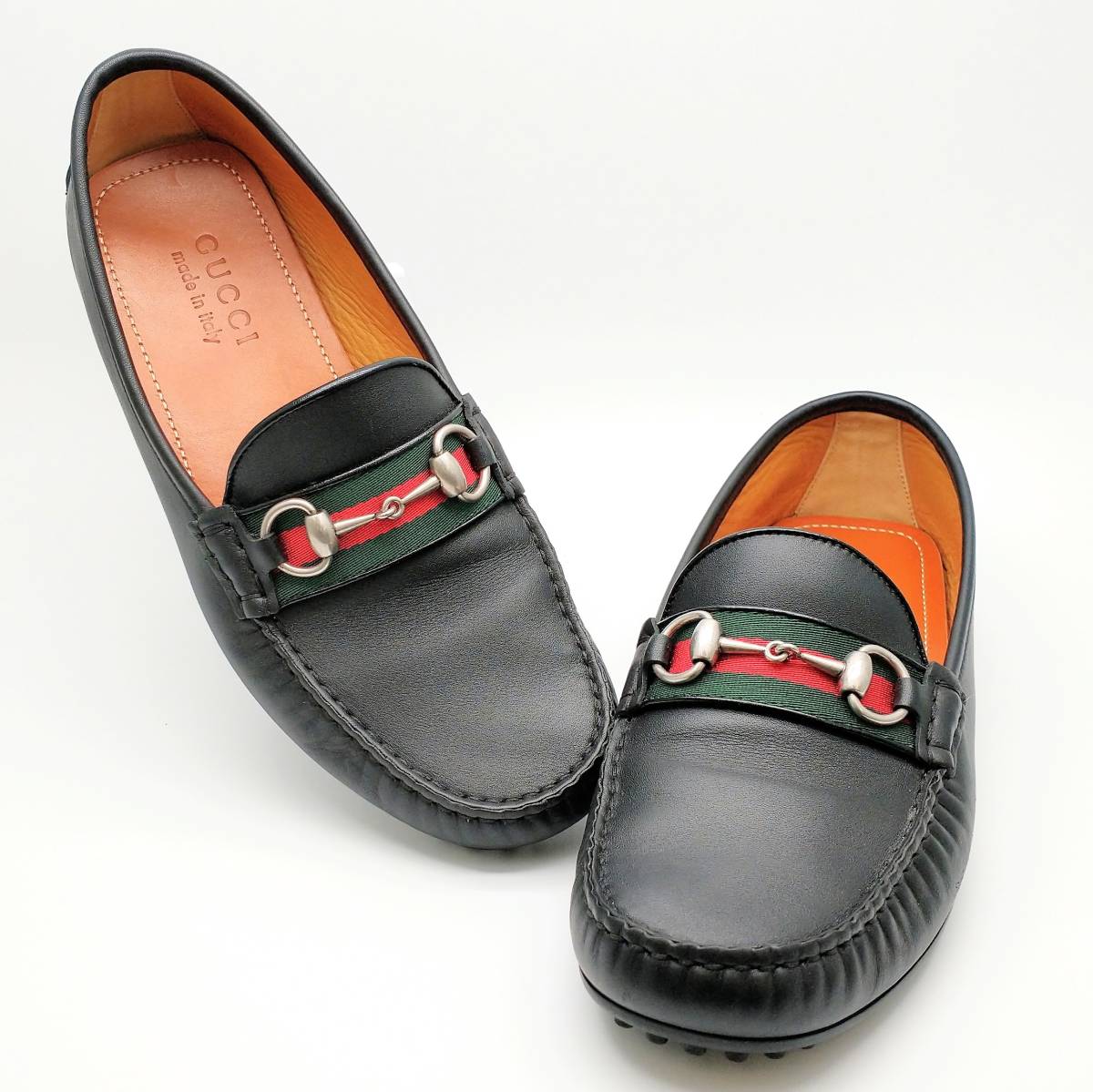 送料無料新品 グッチ GUCCI ミラー G付き メンズ ローファー