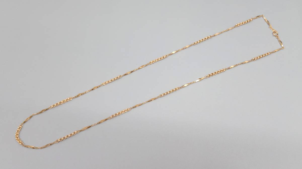 ロングネックレス K18 18金 イエローゴールド レディースアクセサリー