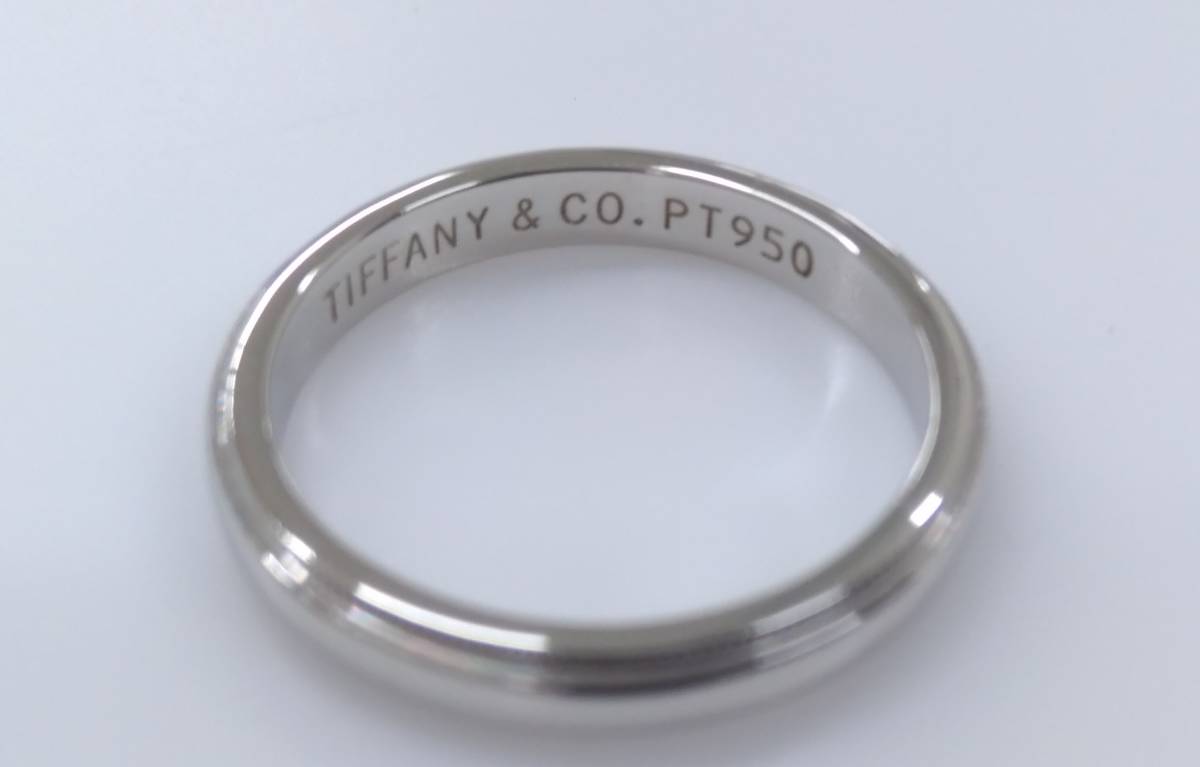 TIFFANY&Co. Pt950 12.5号 5.3g ミルグレイン ティファニー | en
