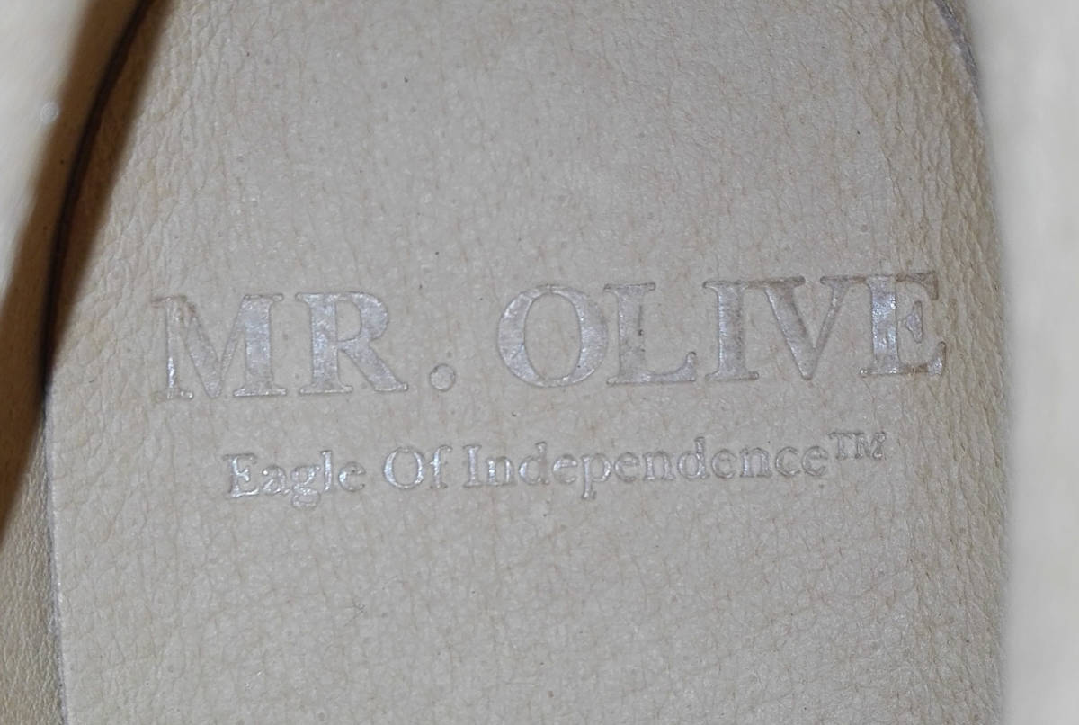 MR . OLIVE ミスターオリーブ　ブーツ　ペコスブーツ　レザーブーツ　ブラック　26.5cm　ME- 522_画像7