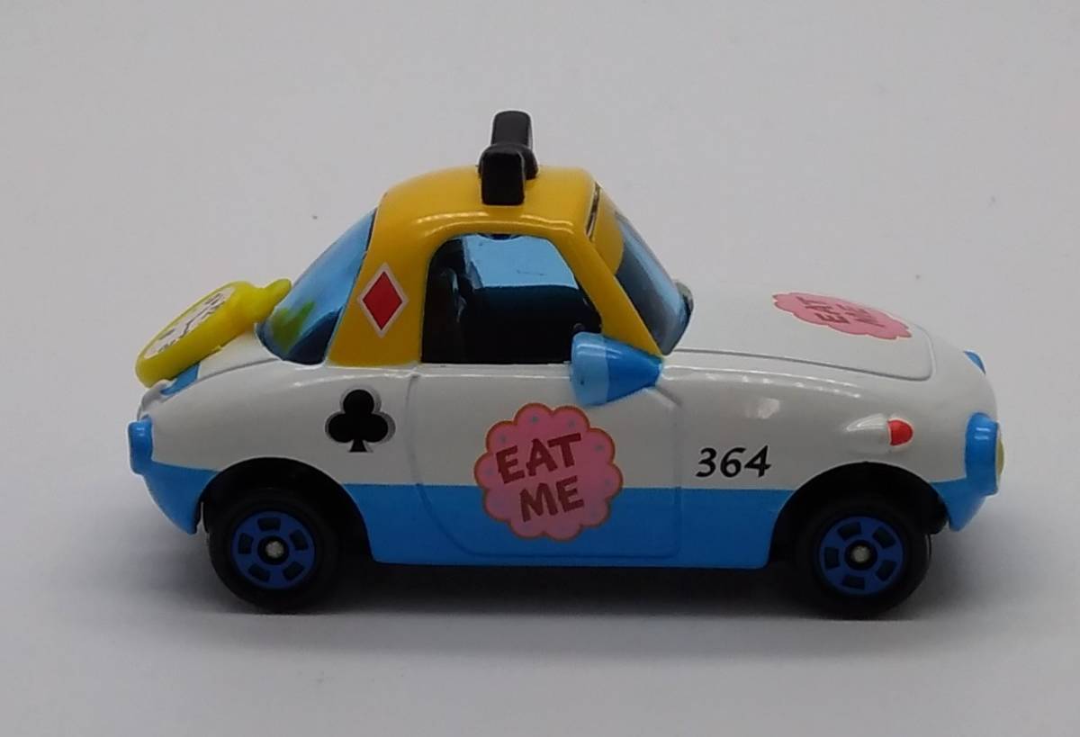 [箱付] TAKARA TOMY DISNEY MOTORS タカラトミー ディズニーモータース トミカ DM-24 ポピュート ふしぎの国のアリス_画像5