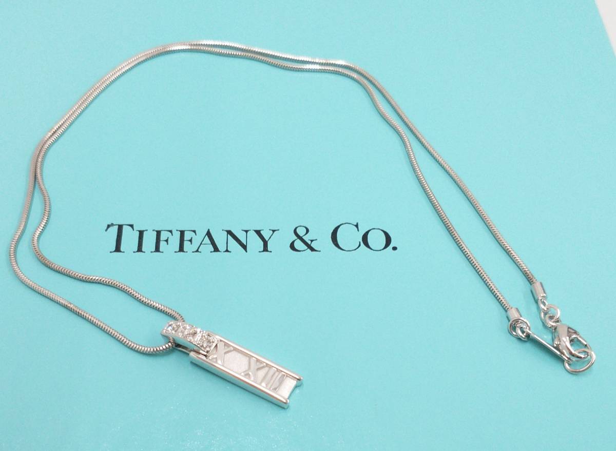 休日限定 ホワイトゴールド K18WG アトラス ティファニー TIFFANY＆Co