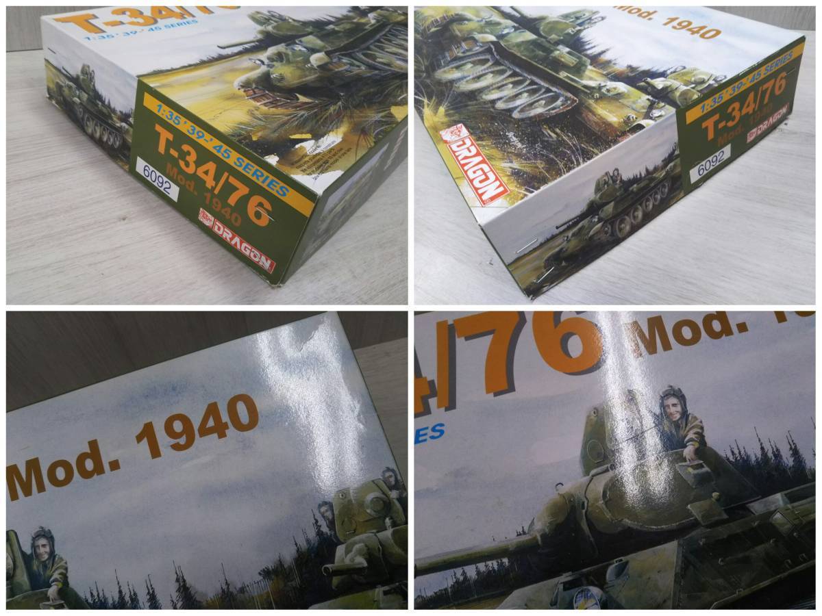 [ not yet constructed goods ] Dragon model z1/35 T-34/76 Mod. 1940 39-45 series [6092]