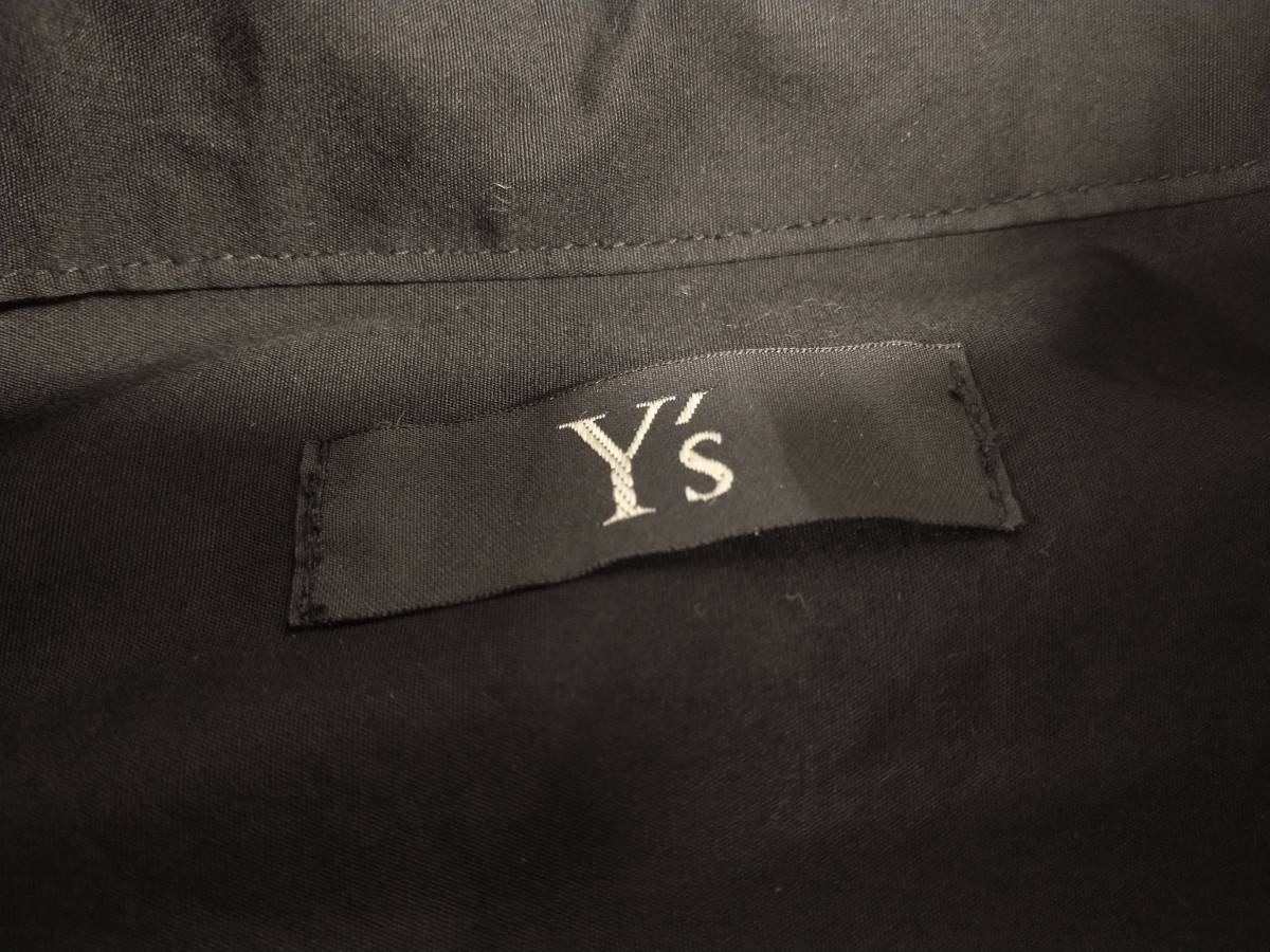 贅沢 長袖シャツ スタッフシャツ ワイズ Y's ヨウジヤマモト 店舗受取