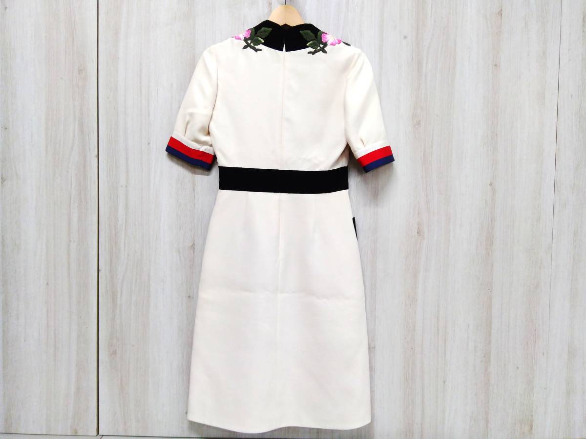 グッチ GUCCI 美ライン フリルワンピース 40万-