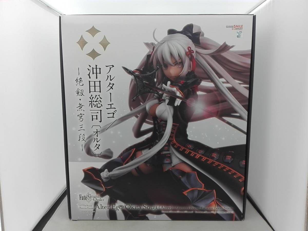 公式の店舗 開封済 箱傷み・汚れ・部品破損有 フィギュア グッドスマイルカンパニー アルターエゴ/沖田総司〔オルタ〕 -絶剱・無穹三段- 1/7 Fate