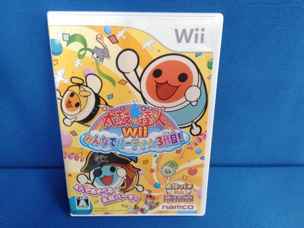 Wii 【同梱版】太鼓の達人Wii みんなでパーティ☆3代目!_画像2