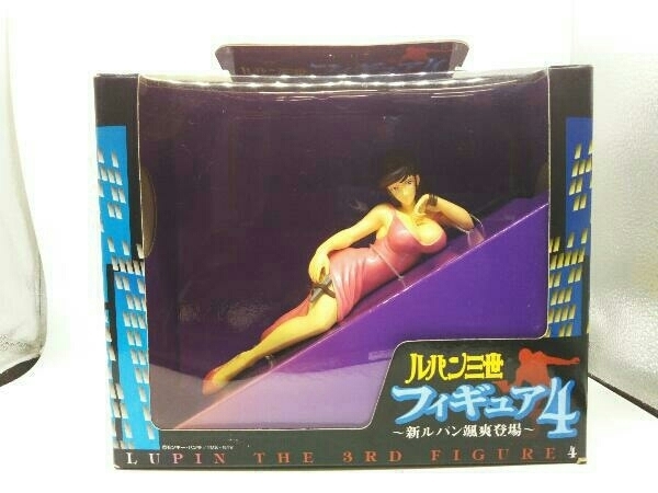  коробка . царапина есть фигурка van Puresuto Mine Fujiko ( розовый ) Lupin III фигурка 4 ~ новый Lupin .. появление ~
