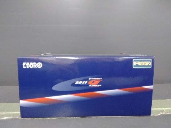 EBBRO 1/43 SUPER GT300 ZENT Porsche RSR 2011 No,25 BLUEの画像2