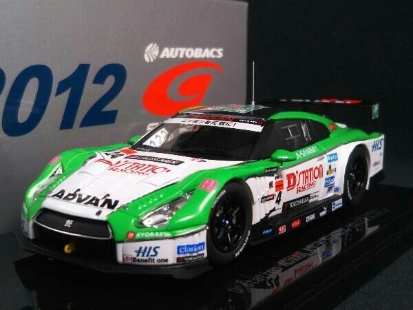 1/43 SUPER GT500 D'station ADVAN GT-R 2012 No.24 WHITE EBBRO 44734 エブロ ビークル ミニカー_画像1