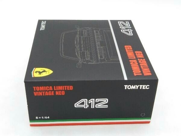 ミニカー トミカ 1/64 LV-NEO フェラーリ 412 ブラック リミテッドヴィンテージNEO TOMYTEC 店舗受取可の画像2