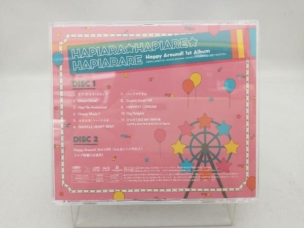 Happy Around! CD D4DJ:はぴあら★はぴあれ★はぴあられ(A ver.)(Blu-ray Disc付)_画像2