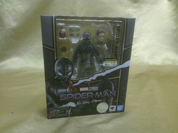  figure S.H. figuarts Spider-Man black & Gold suit Spider-Man no- way Home 