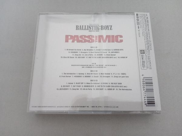 帯あり BALLISTIK BOYZ from EXILE TRIBE CD PASS THE MIC(3CD)_画像2