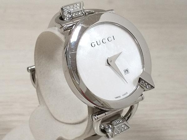 上品な輝き】GUCCI /122.5/ レディース 時計 日付表示 | incalake.com
