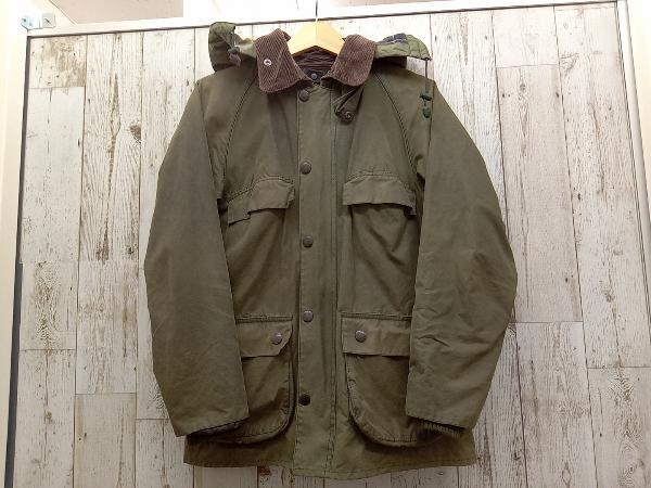 BARBOUR BEDALE ORIGINAL オイルドジャケット 1302245 サイズ36 カーキ系 バブアー 取り外し可能フード付き_画像1