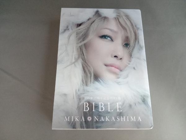 中島美嘉 CD 雪の華15周年記念ベスト盤 BIBLE(初回生産限定盤B)(DVD付)(トールケース仕様)_画像1