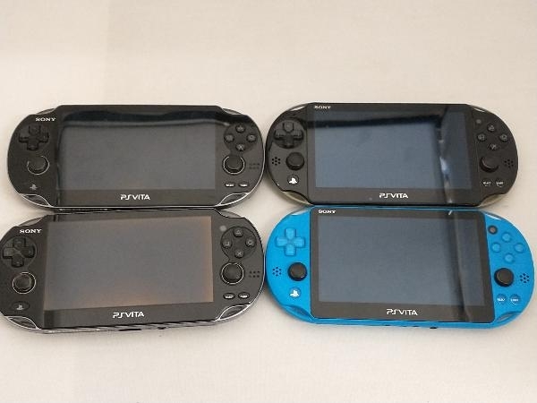 ジャンク PS Vita ジャンク本体4台セット(PCH-1100, PCH-2000 各2台)