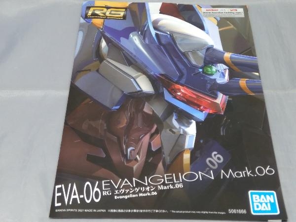 [ пластиковая модель ][ Bandai Evangelion Mark.06 RG [e Van geli.n новый театр версия ]