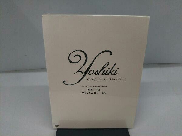 DVD Yoshiki Symphonic Concert with Tokyo City Phillharmonic Orchestra featuring VIOLET UK_画像1