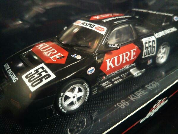 EBBRO KURE スカイライン GT-R R33 JGTC 1996 (ブラック) 1:43スケール_画像1