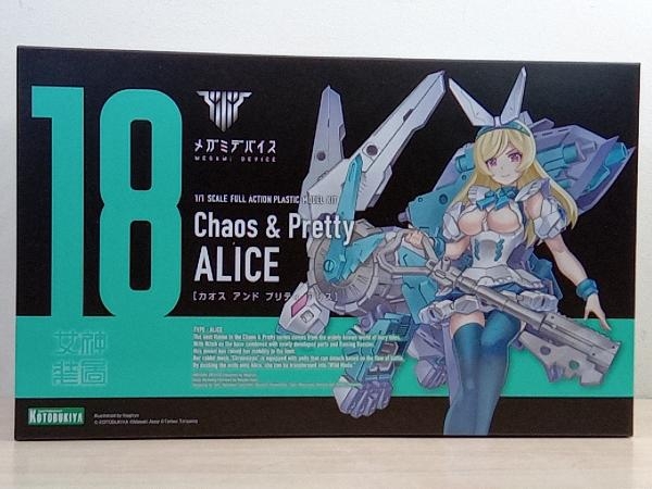 未組立品 コトブキヤ 1/1 Chaos&Pretty ALICE カオス アンド プリティ アリス メガミデバイス_画像1