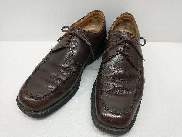 TOD’S ドレスシューズ レザーシューズ レザー 本革 メンズ 約26.5〜27.0cm Size 8 ダークブラウン イタリア製_画像1