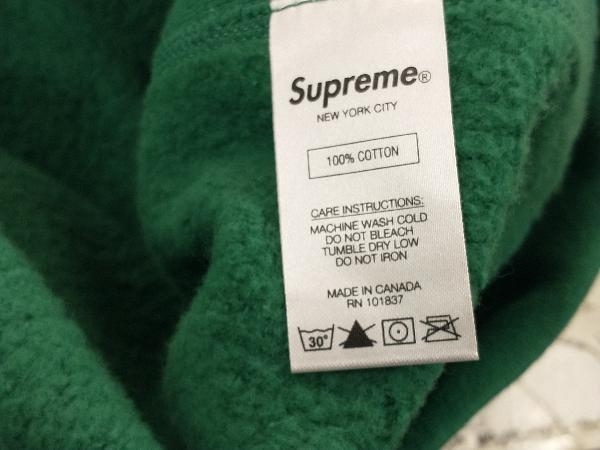 Supreme シュプリーム 21SS KAWS Chalk Logo Hooded Sweatshirt パーカー サイズXL グリーン 店舗受取可_画像4