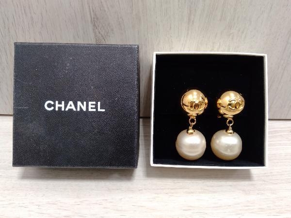 パールイヤリング☆ヴィンテージシャネル】CHANEL シャネル / 93P