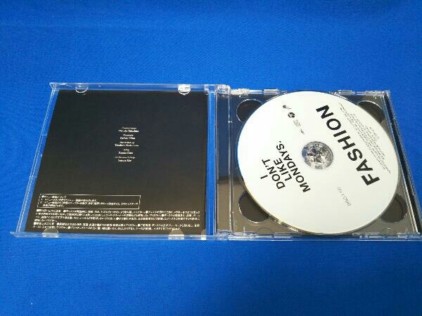 I DON'T LIKE MONDAYS. CD FASHION(初回限定盤)(DVD付)_画像4