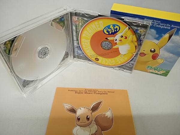 (ゲーム・ミュージック) CD Nintendo Switch ポケモンLet's Go! ピカチュウ・Let's Go! イーブイ スーパーミュージック・コンプリート_画像2