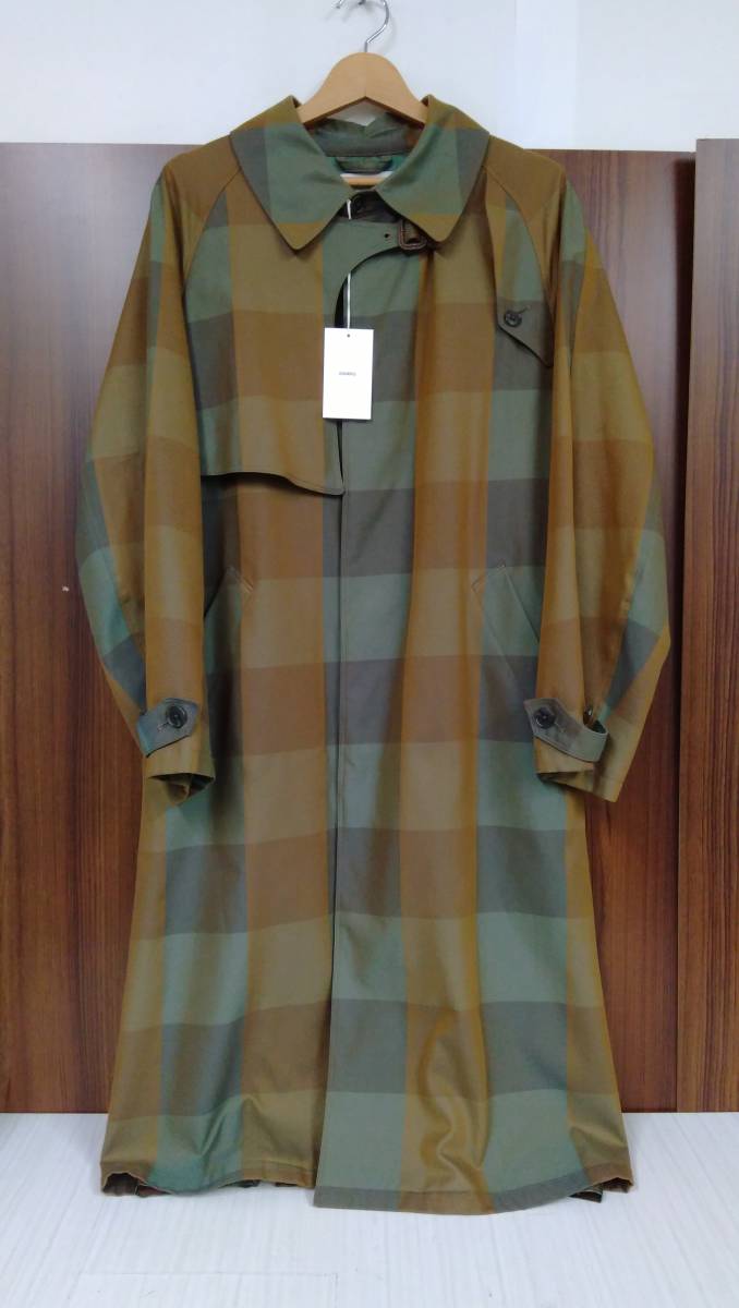 タグ付き】SUGARHILL シュガーヒル 20AW PLAID BALMACCAN TRENCH COAT