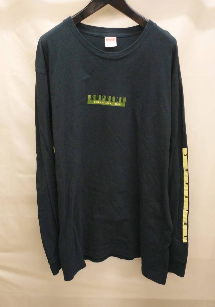 ランキングや新製品 Supreme/1994 L/S TEE/シュプリーム/ロングスリーブTシャツ/クルーネック/長袖Tシャツ/ブランドロゴ/XL 長袖Tシャツ ランキングや新製品 Supreme/1994 L/S TEE/シュプリーム/ロングスリーブTシャツ/クルーネック/長袖Tシャツ/ブランドロゴ/XL 長袖Tシャツ