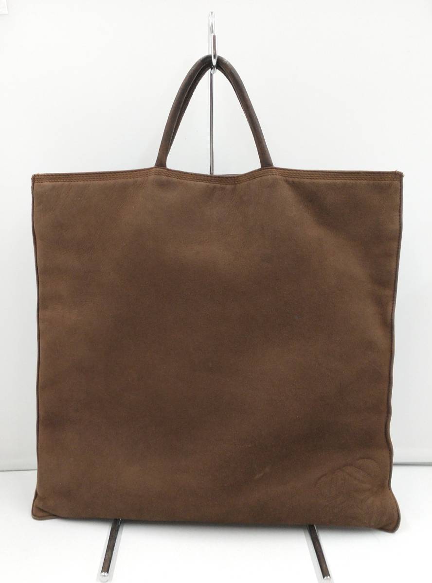 LOEWE ロエベ ハンド バッグ ブラウン系 ロゴ www.station-ssca.com