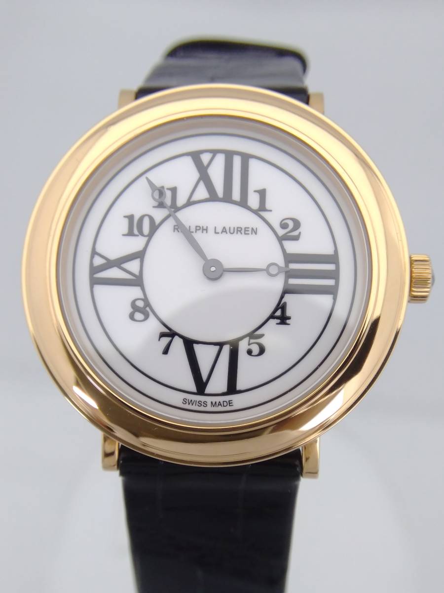 付属品有り RALPH LAUREN RLR0181700 腕 時計 WAIG00128 ケース K18 750 換えベルト 店舗受取可