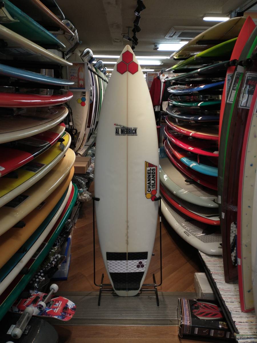 CHANNELISLAND FRED RUBBLE 5’11” チャネルアイランド フレッドラブル 5’11” サーフボード ショートボード 茅ヶ崎駅北口店 店舗受取可_焼けあり