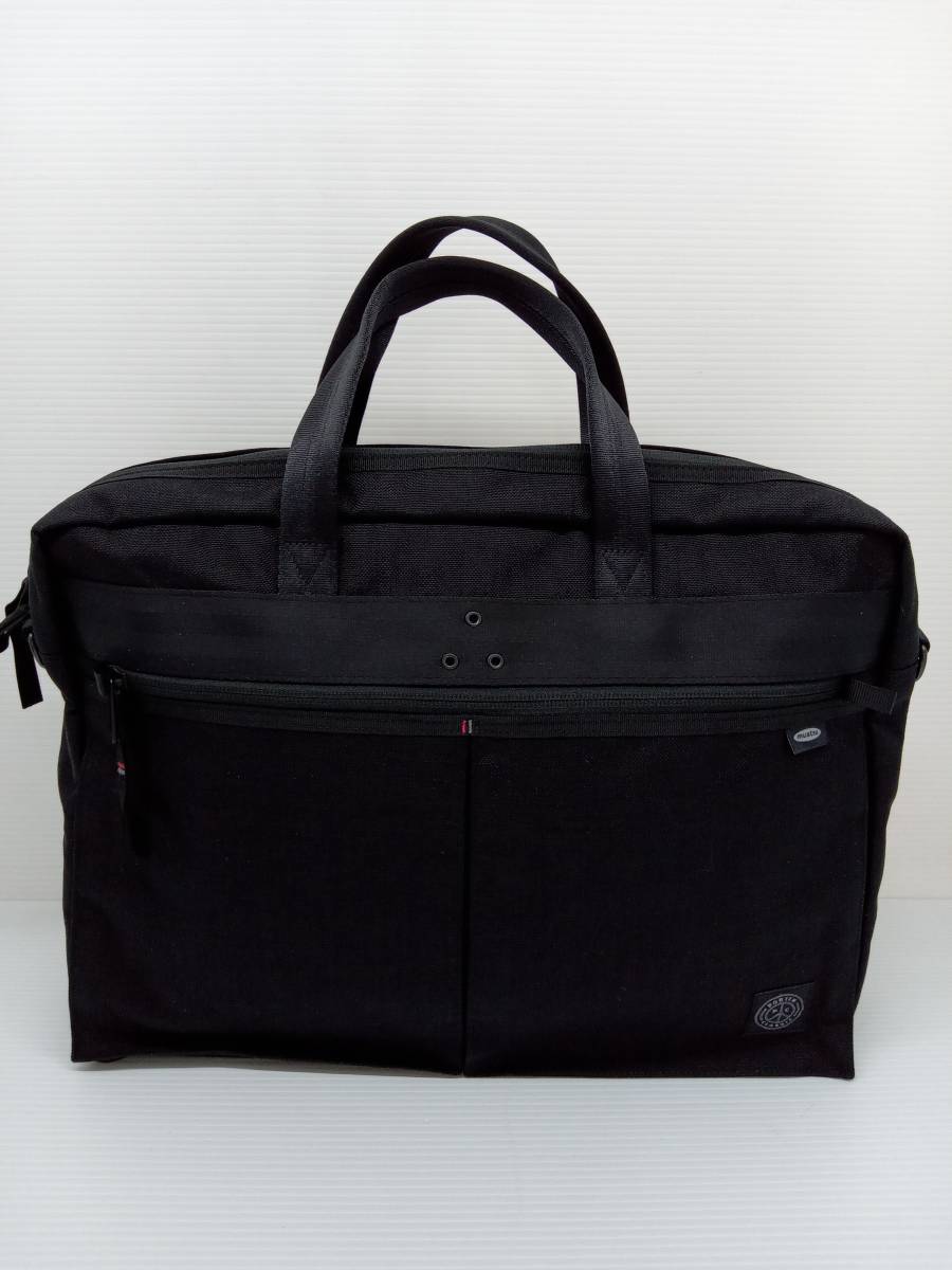 ★ PORTER ポーター 吉田カバン ブリーフケース NEWTON BRIEF CASE PC-050-1416 ショルダーベルト付き ブラック 通年_画像2