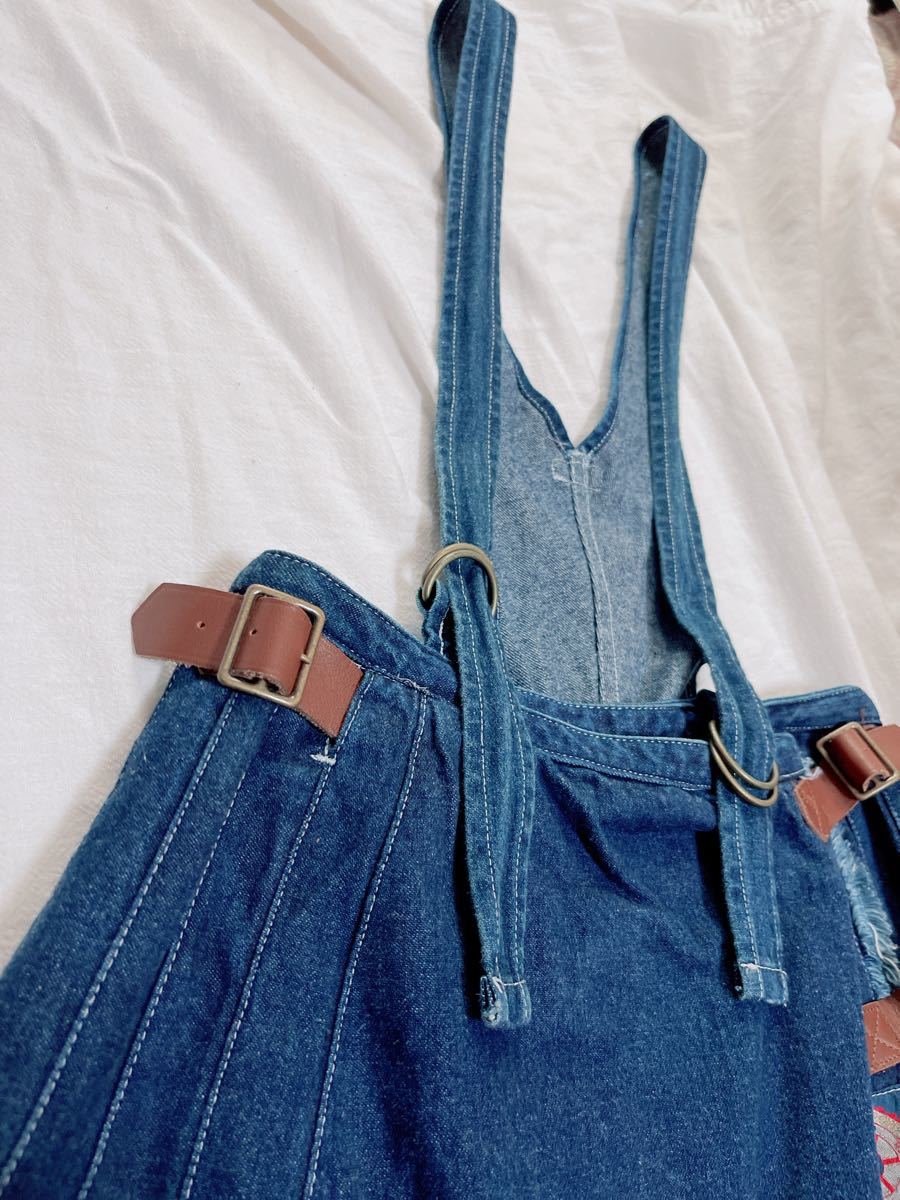希少 vintage pink houseゴージャスシルエットデニム巻き 希少 vintage pink houseゴージャスシルエットデニム巻き