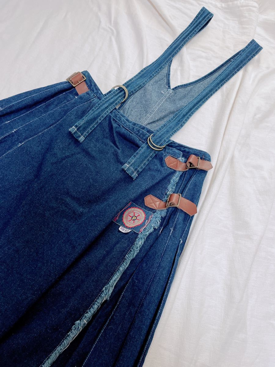 希少 vintage pink houseゴージャスシルエットデニム巻き 希少 vintage pink houseゴージャスシルエットデニム巻き