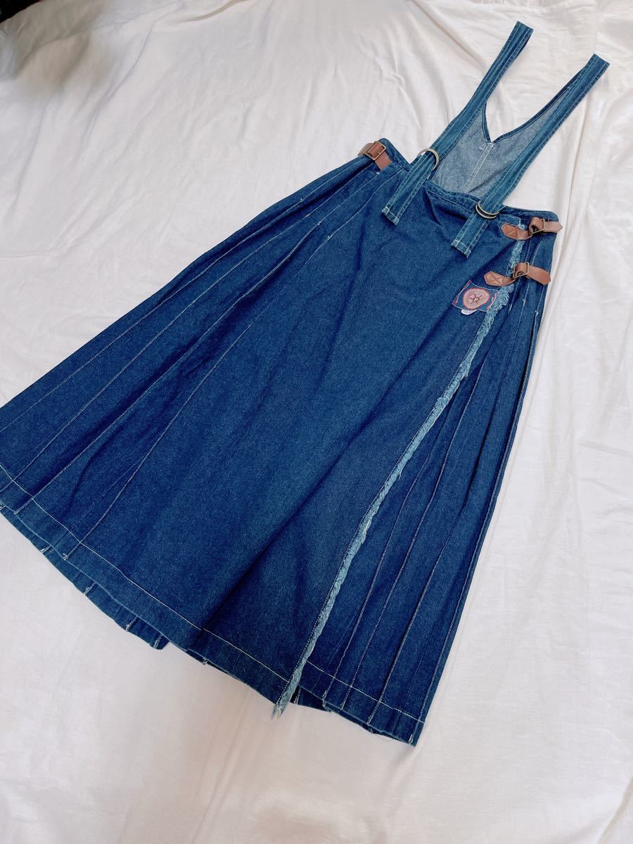 希少 vintage pink houseゴージャスシルエットデニム巻き 希少 vintage pink houseゴージャスシルエットデニム巻き