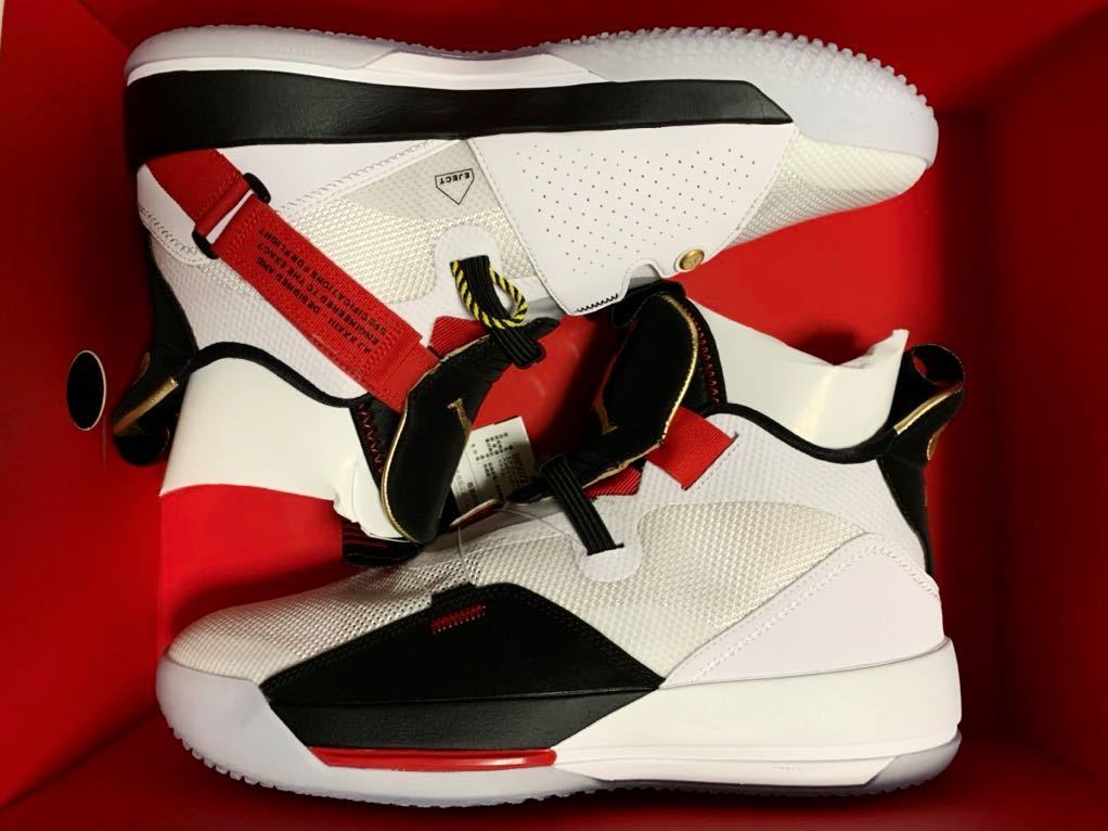 史上最も激安 ナイキ エアジョーダン NIKE JORDAN33 AIR フライト 白
