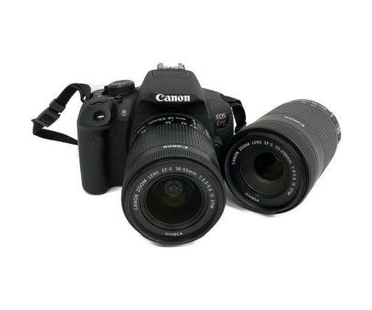 Canon EOS KISS X7i ダブルズームキット カメラ キャノン 中古 S6879635