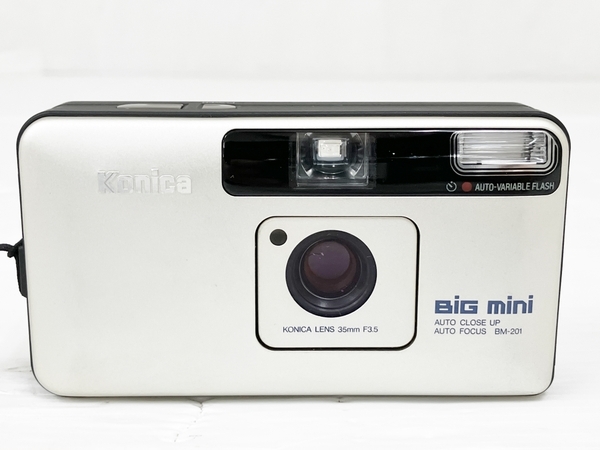 Konica Big mini BM-201 35mm F3.5 コンパクト フィルム カメラ コニカ ビッグミニ ジャンク O6897930